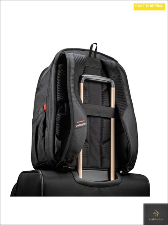 Samsonite Expandable Laptop Backpack 28L Travel Daypack Polyester main image 5